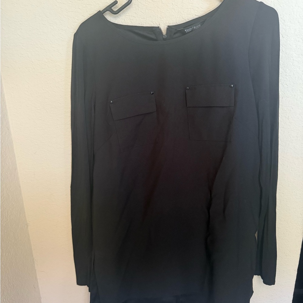White House Black Market Black Mini Dress